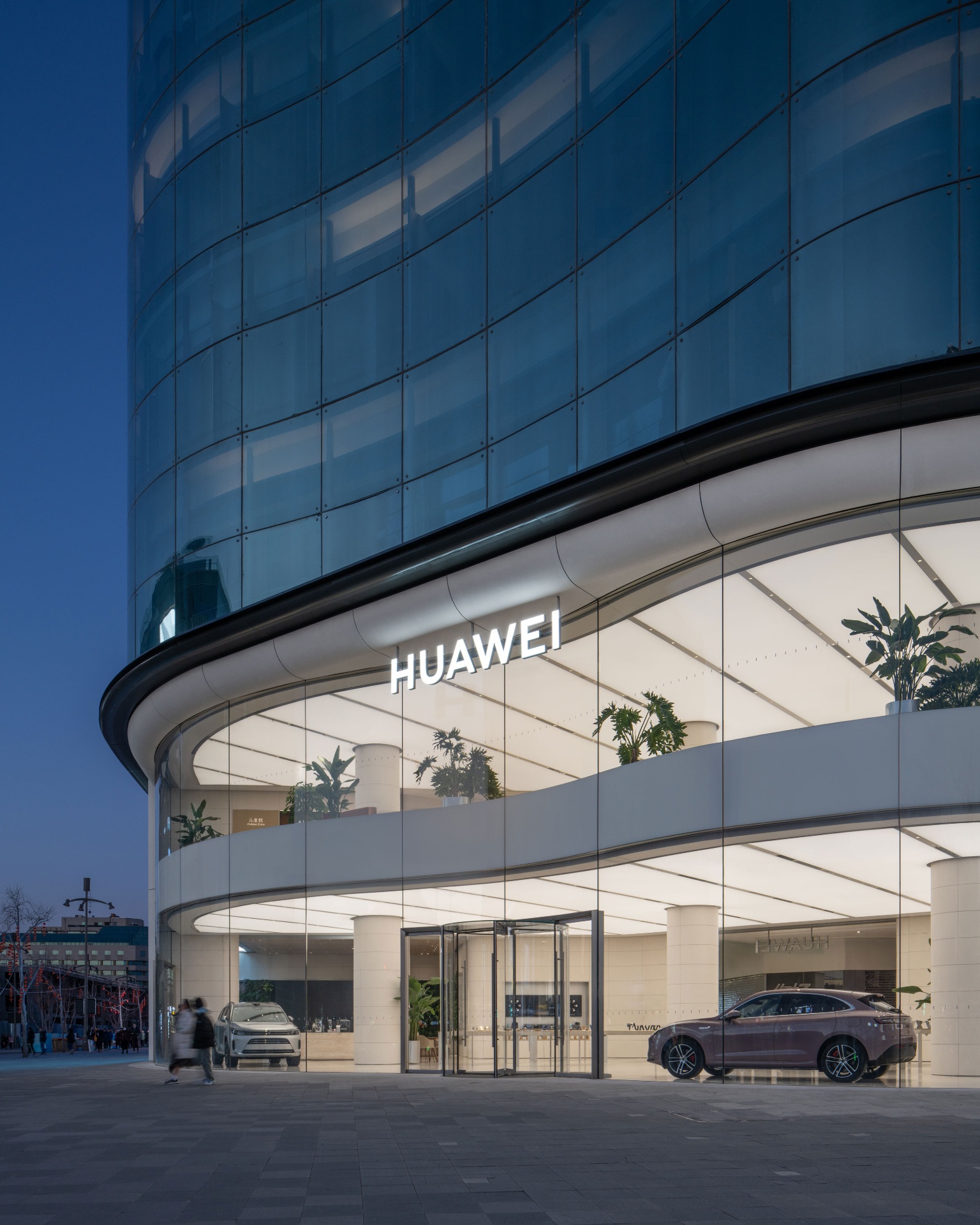 Huawei Flagshipstore Gevel
